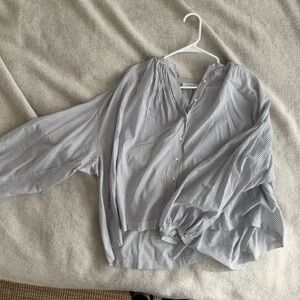 Doen Jane Blouse Brighton Stripe size small